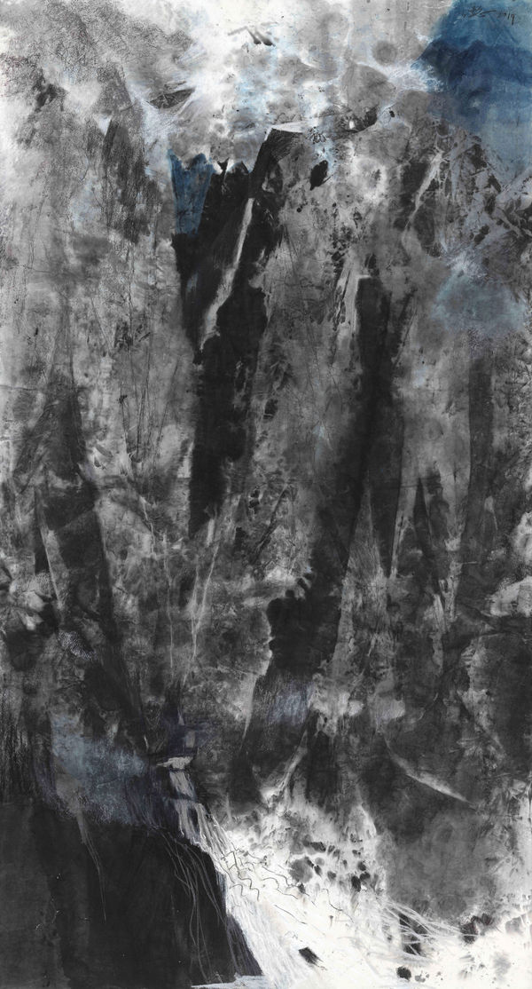 Wang Gongyi 王公懿, Follow the Creek No. 2 緣溪行之二, 2019