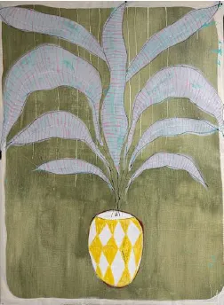 Hugues Simon, Untitled (grey & pink), 2026