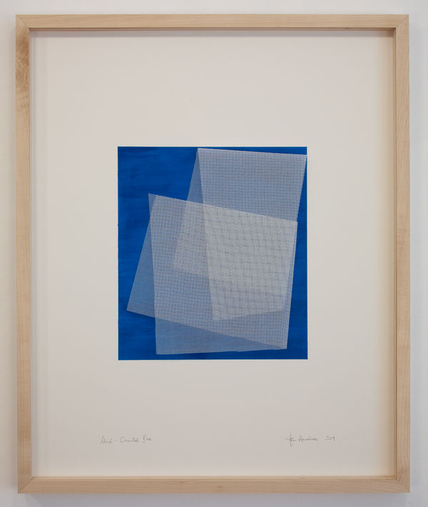 TOM HENDERSON, Moiré - Oriental Blue, 2019