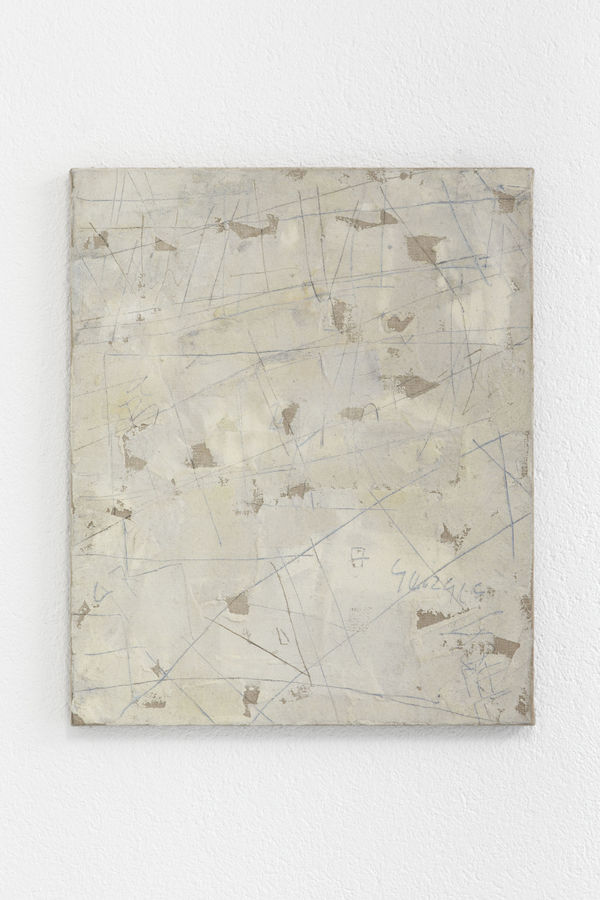 GEORGES NOEL, Petit palimpseste blanc, Août 1997