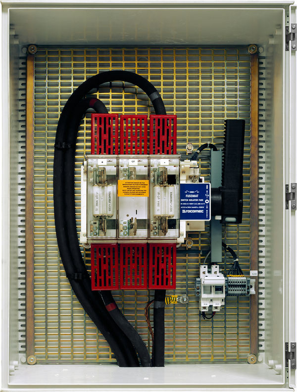 PHILIPPE GRONON, Tableau électrique n°1, Ministère des finances, Paris, 2010