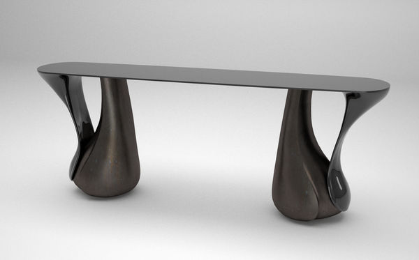 ERIC SCHMITT, Console Double Leaf, 2015