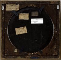 PHILIPPE GRONON, Verso n°33, Dessinateur dans les ruines d'un temple à Paestrum, par Robert Hubert, collection du musée des Beaux arts d'Amiens, 2009