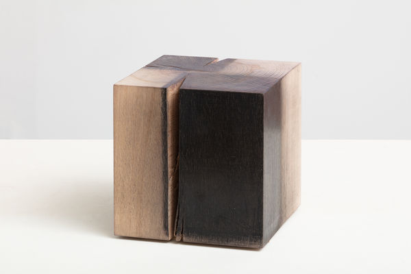 Susanne Gottberg Inside Out (Black), 2025 Pencil on wood 15 x 15 x 15 cm 5 7/8 x 5 7/8 x 5 7/8 in