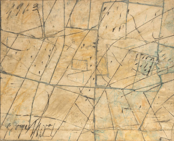 Georges Noël, Assemblage palimpseste, 1963