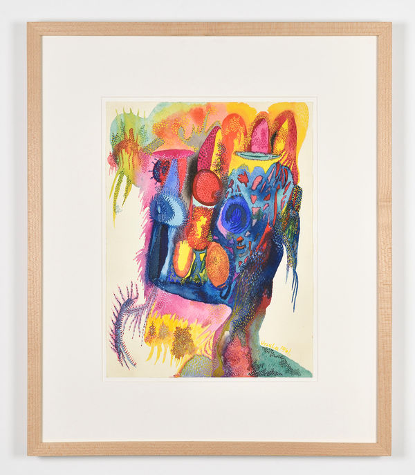 Ursula Schultze-Bluhm, Ohne Titel/Aquarelle I-V, 1961