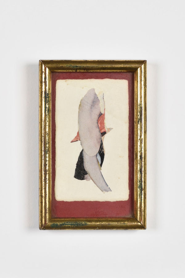 Bernard Réquichot, "Papiers choisis" titré au verso Antibaron 1, 1960