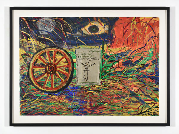 Ceija Stojka, Es rolt das Rad und Buch (Ils roulent, la roue et le livre), 1994