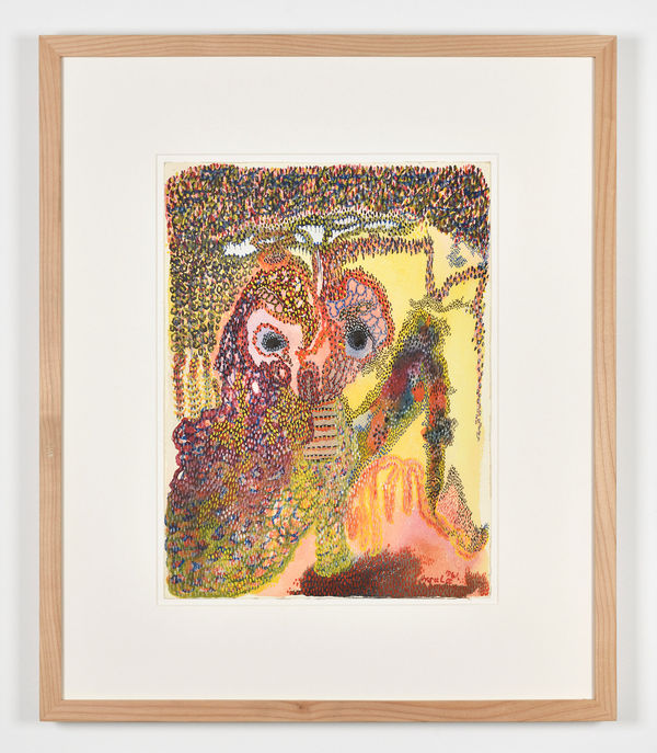 Ursula Schultze-Bluhm, Ohne Titel/Aquarelle I-V, 1961