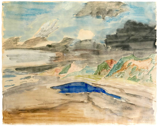 Erich Heckel, Dünen, 1927