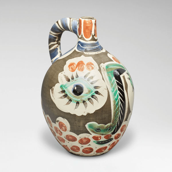 Pablo Picasso, Visage au nez noir, 1969