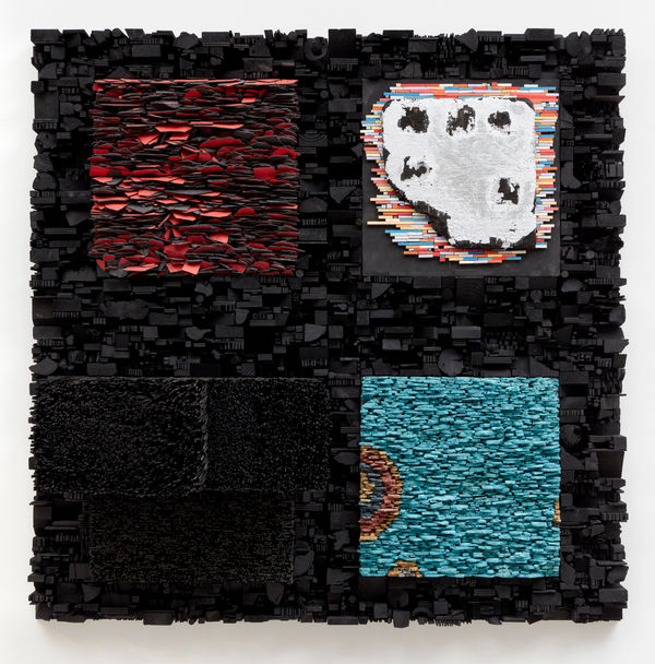 Leonardo Drew, Number 379, 2023