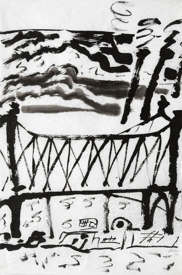 Etel Adnan, Untitled, 1992