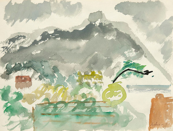 Etel Adnan, Californie, 1982