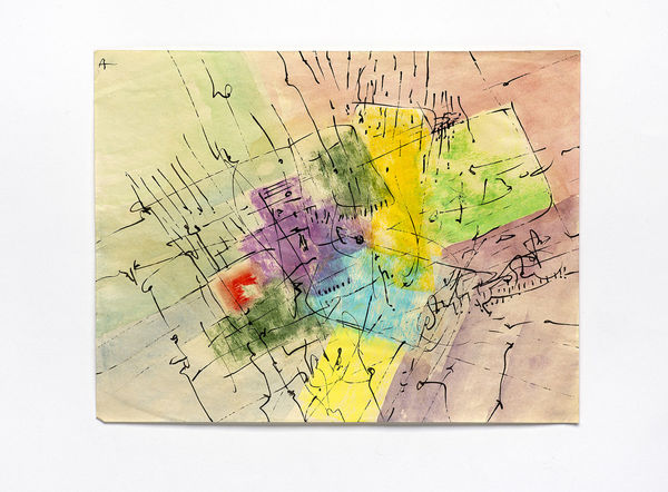 Etel Adnan, Untitled, c. 1960s