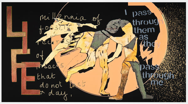 Nalini Malani, Life 1, Variation III, 2023