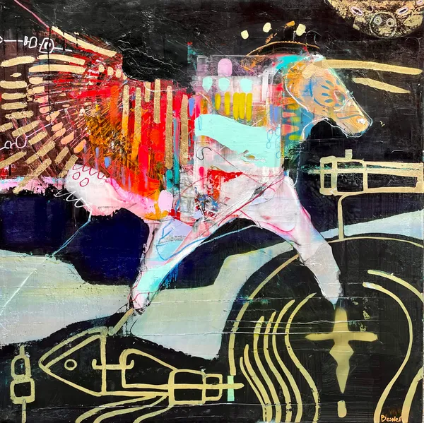 Dominic Besner, Le grain d'or céleste, 2024