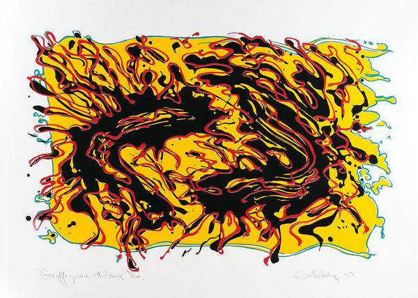 Jacques Hurtubise, Graffignure et Jaune, 1997
