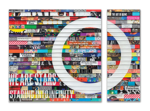 James Verbicky, Citta Samtana Diptych 344, 2024