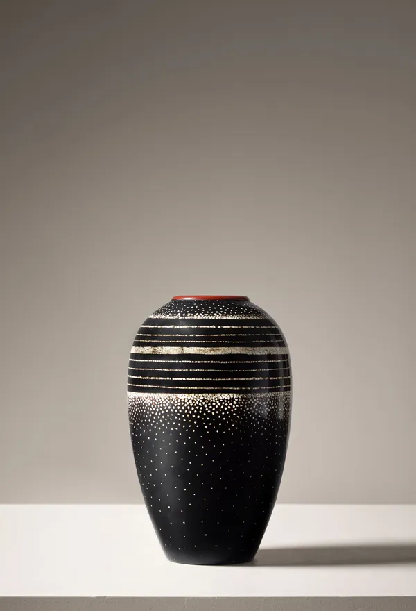JEAN DUNAND, VASE, c. 1925