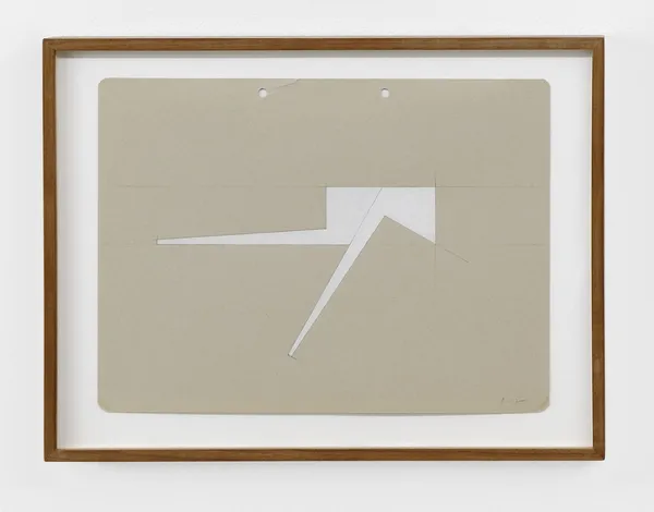 Vaclav Pozarek Untitled (figures with pipes) Oeuvre papier 21 x 30 cm 8.27 x 11.81 in