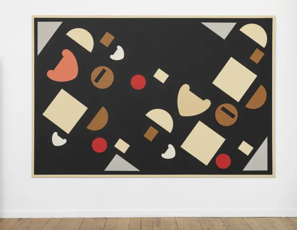 Raphaël Zarka, Abstraction Gnomonique 11, 2020