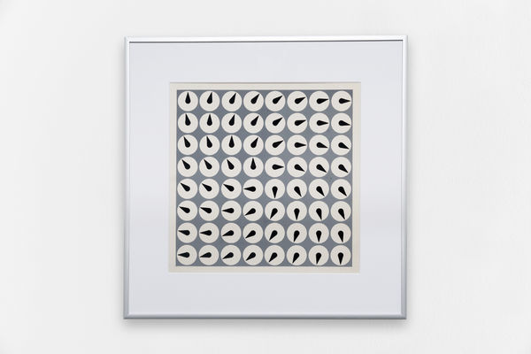 Francisco Sobrino Estate Sans titre (391) Gouache sur carton 32 x 32 cm 12.6 x 12.6 in