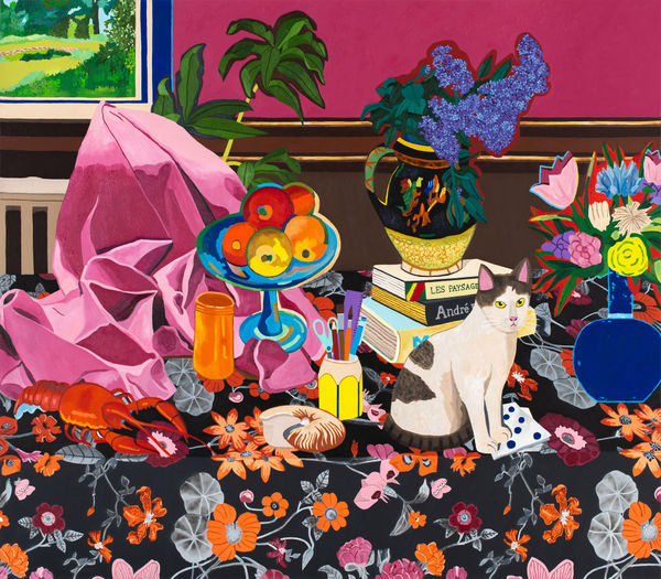 Florent Stosskopf, Nature morte au chat, 2026