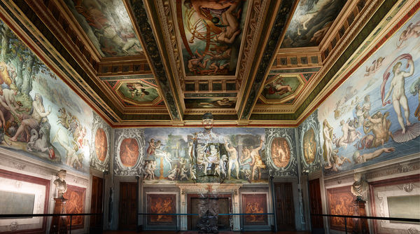 Liu Bolin, Sala degli Elementi, Palazzo Vecchio, Firenze, 2022