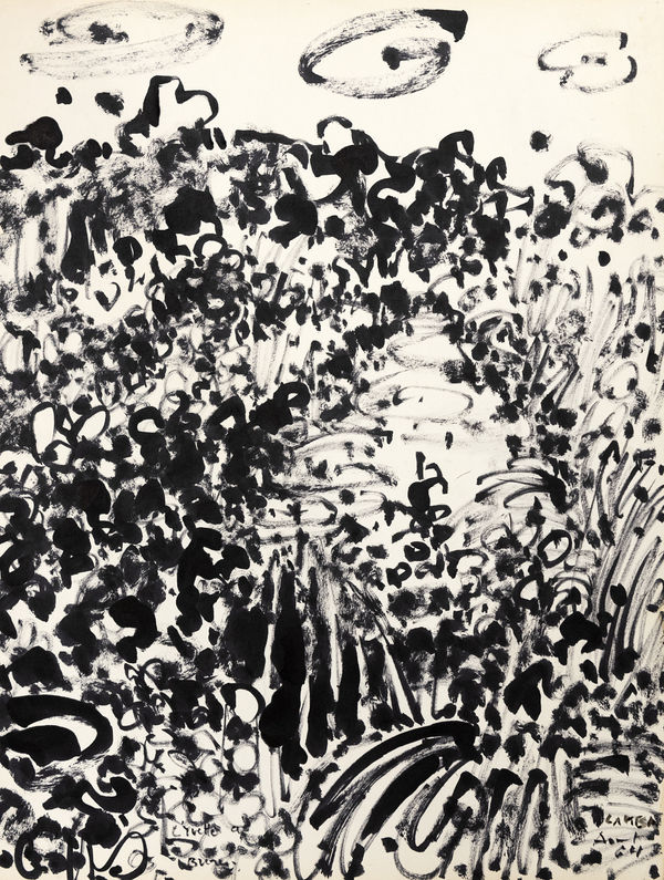 JACQUELINE LAMBA, L'Yvette sur Bure , 1964