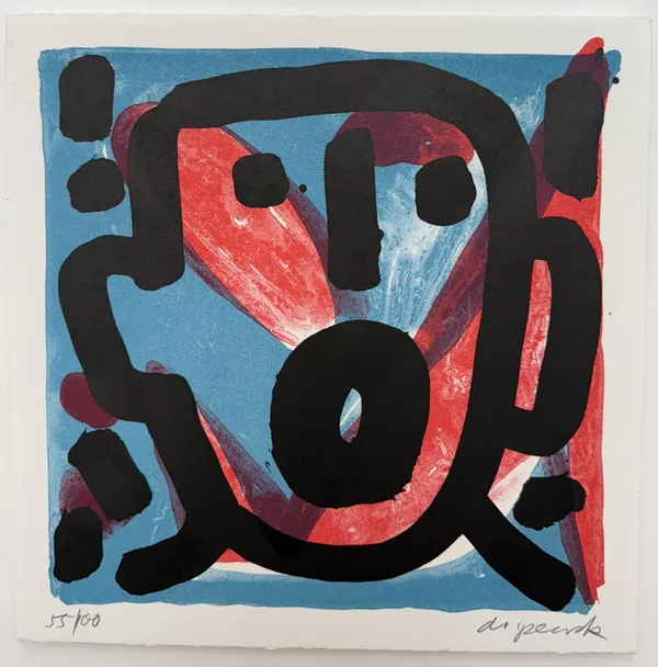 A.R. Penck, Sans titre, 1991