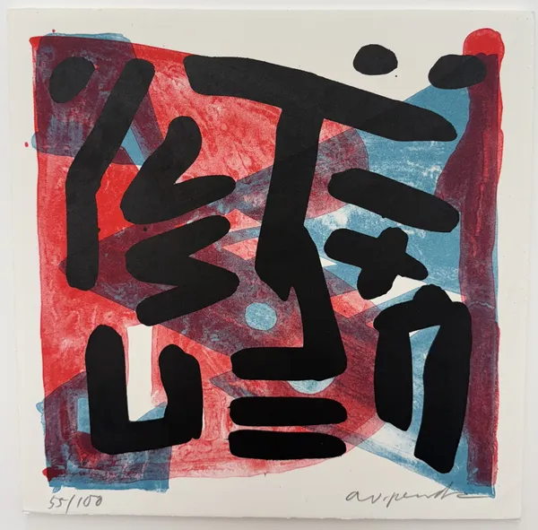 A.R. Penck, Sans titre, 1991