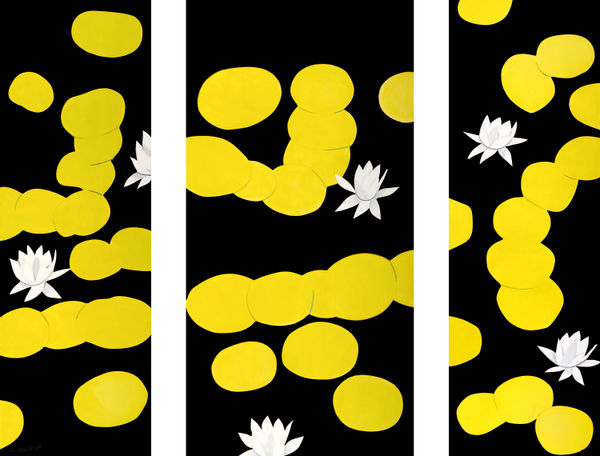 Alex Katz, Homage to Monet, 2019