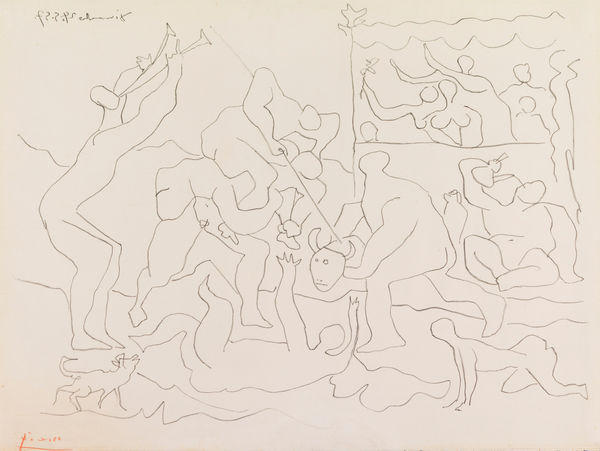 Pablo Picasso, Jeu de la Corrida, 1957