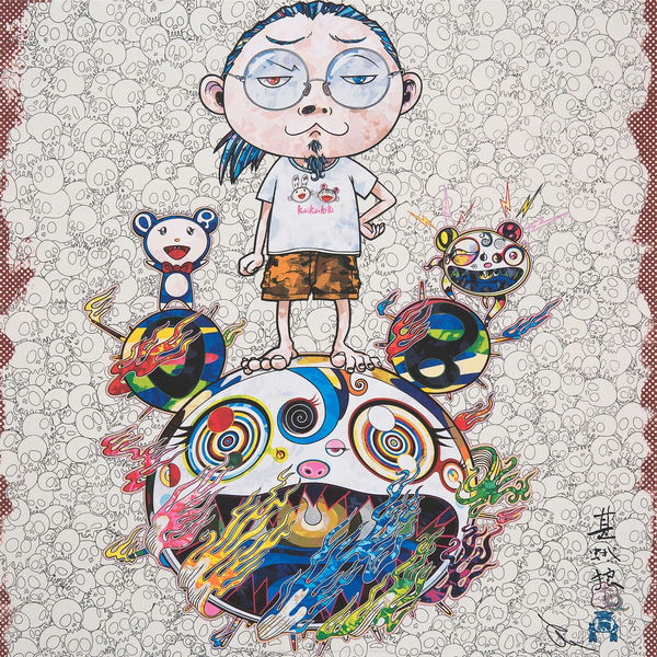 Takashi Murakami, Oblitirate the Self and Even a Fire is cool, 2013