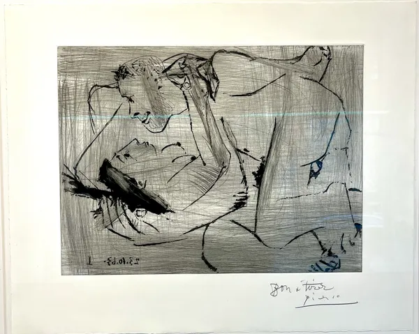 Pablo Picasso, Étreinte VI, 1963
