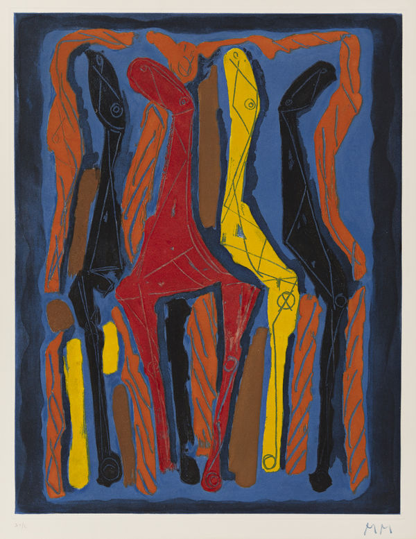 Marino Marini, Marino from Goethe, 1979