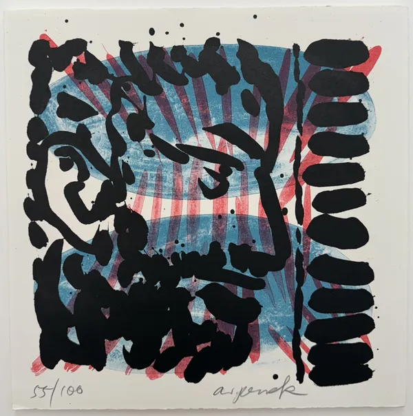 A.R. Penck, Sans titre, 1991