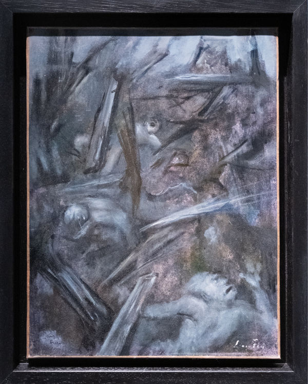 Leonor Fini, Poe I : 10- Une descente dans le Maelstrom, 1987