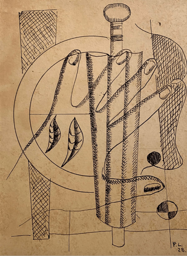 Fernand Léger, Composition à la main, 1928