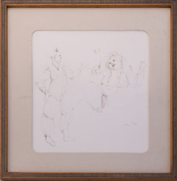 Leonor Fini, Scène de harem, 1976