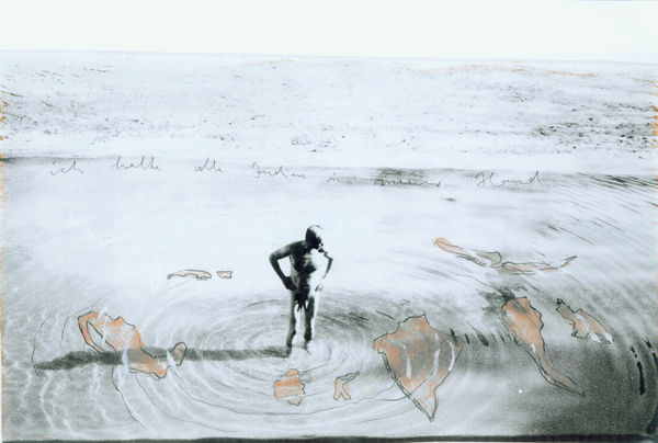 Anselm Kiefer, "Ich halte alle Indien in meiner Hand" , 1995