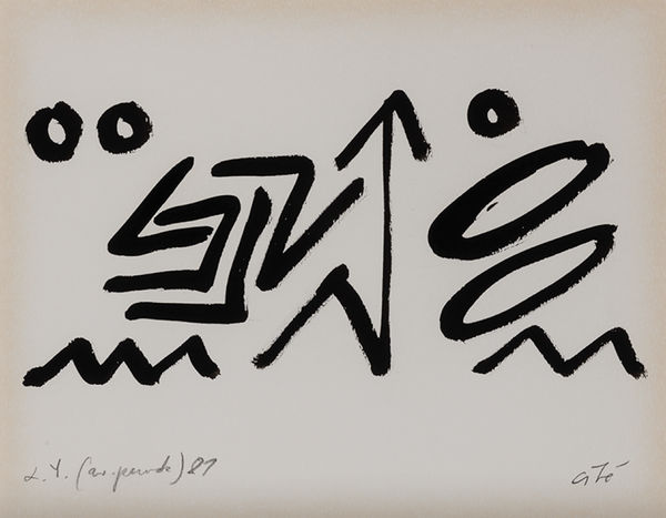 A.R Penck, Cité, 1981