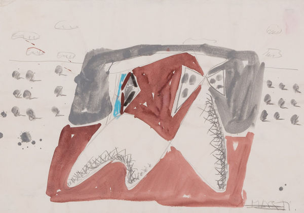 Markus Lüpertz, Ohne Titel , 1978