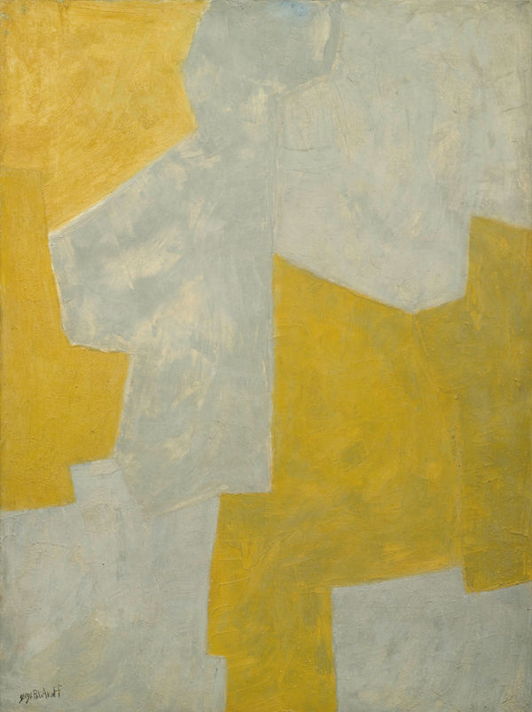 SERGE POLIAKOFF, Jaune et gris, 1962