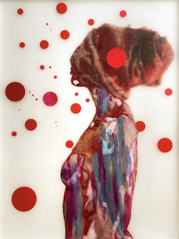 Rogelio Manzo, Mujer con Turbante Rojo I (Red Turban Woman I)