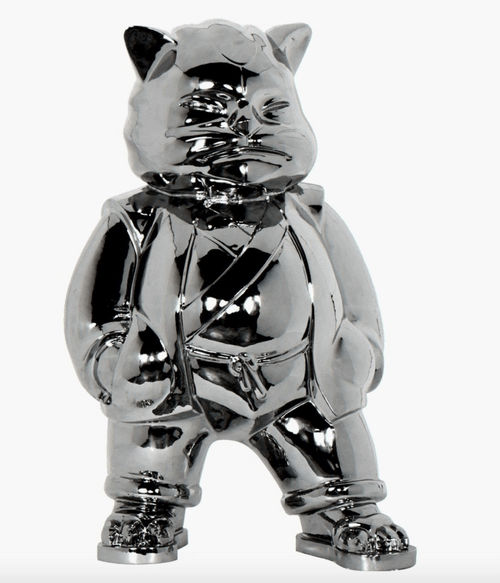 Hiro Ando, UrbanCat - Stainless Steel Polished