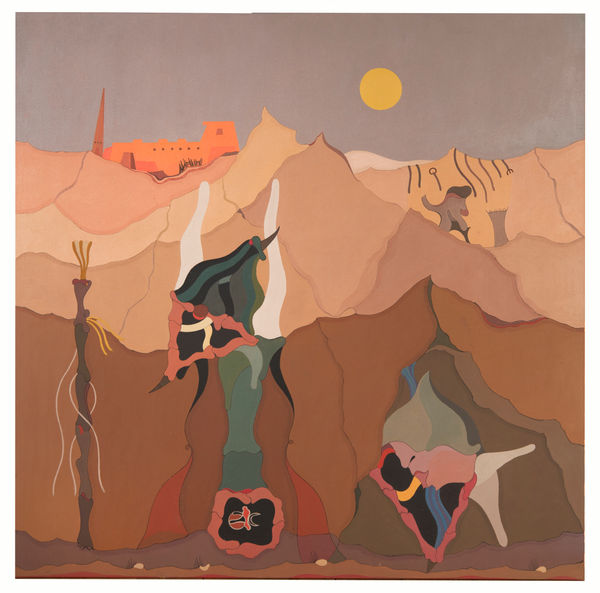 Jorge Camacho, Les Nomades, 1990