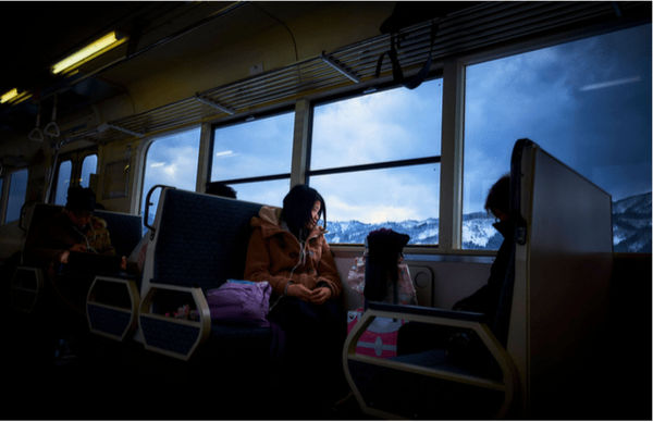 Yasuhiro Ogawa, Young Passenger, Iwate, Japan, 2015
