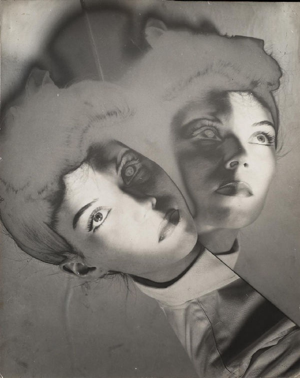 Erwin Blumenfeld, Solarised Model, New York, 1942